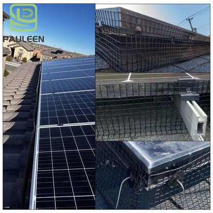 Solar Panel Bird Proofing Mesh Solar Panel Bird Proofing Mesh