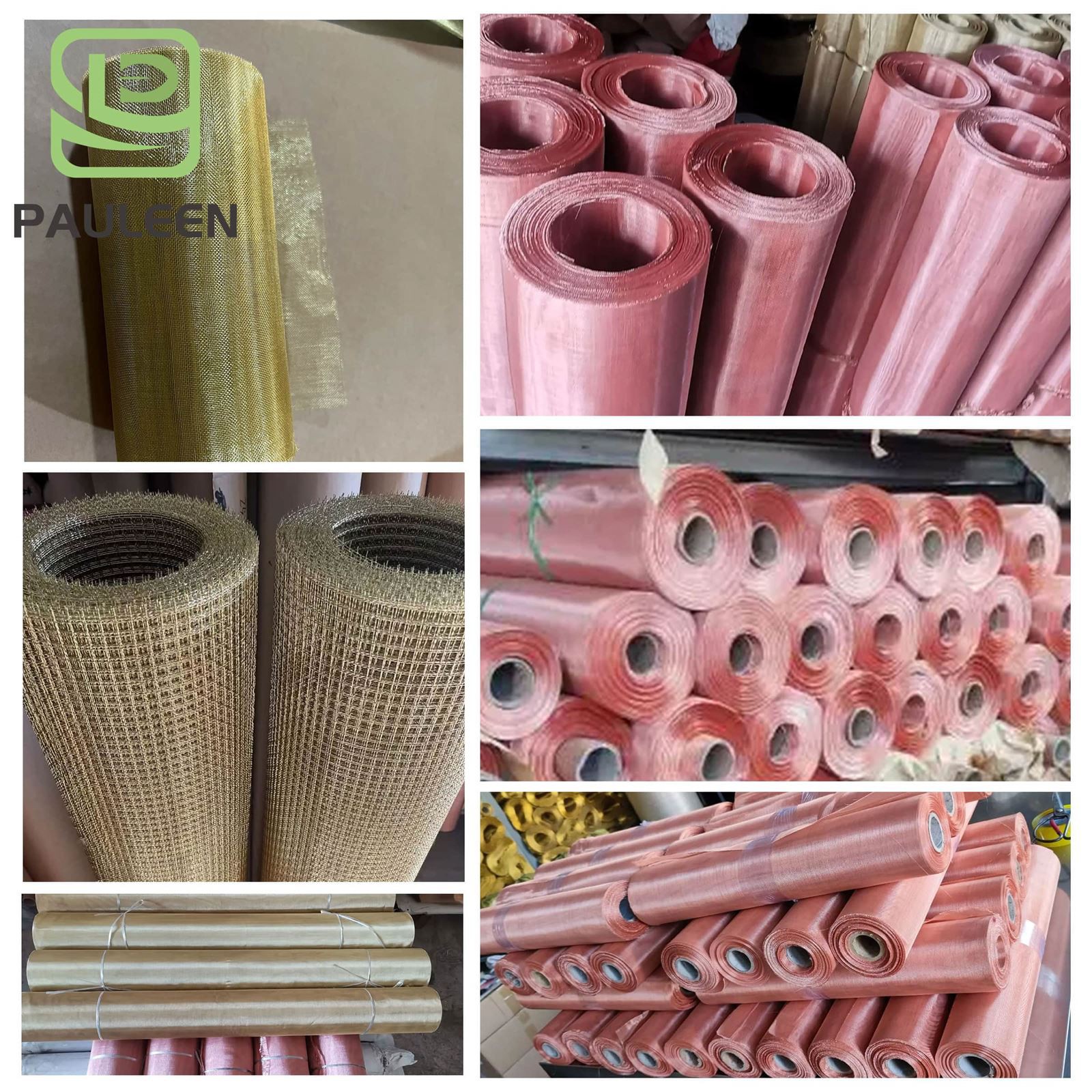 Stock of Copper Mesh Stock of Copper Mesh
